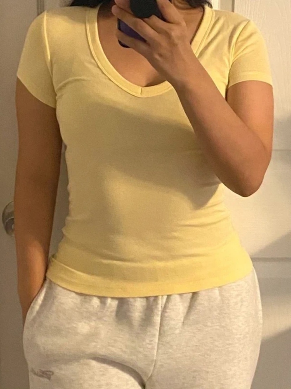 Gap Butter Yellow Modern tee